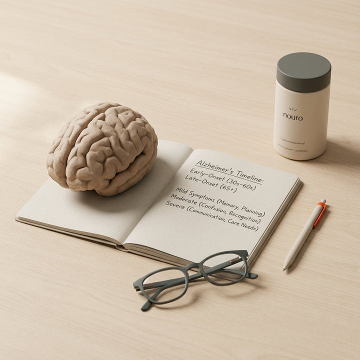 At what age does Alzheimer's start?