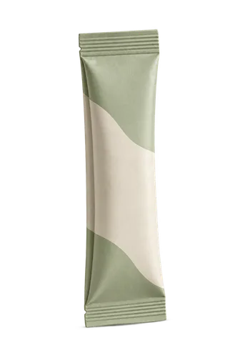 A sachet of a GLP-1 style probiotic drink