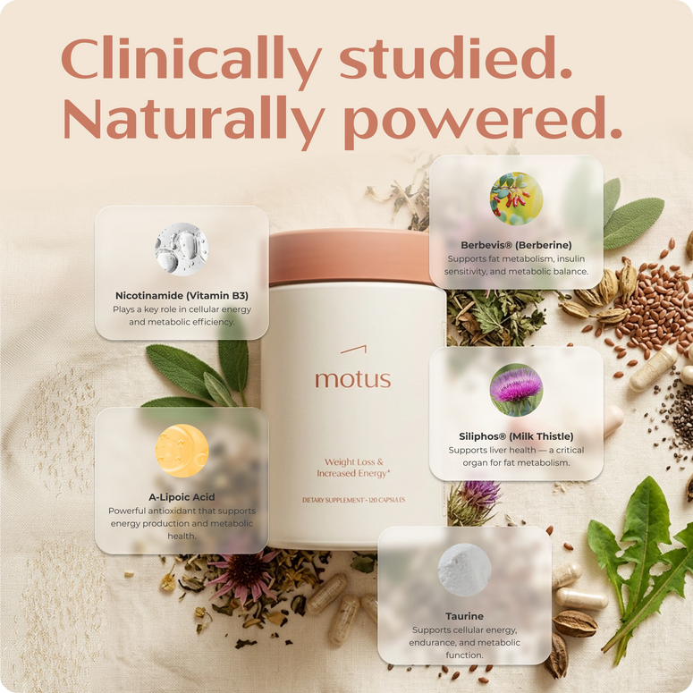 Clinically studied ingredients: Nicotinamide, Berberine, Alpha Lipoic Acid, Milk Thistle, Taurine
